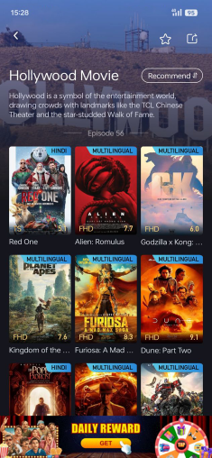 FlixFox offline downloads — save Hindi movies and shows to watch without internet